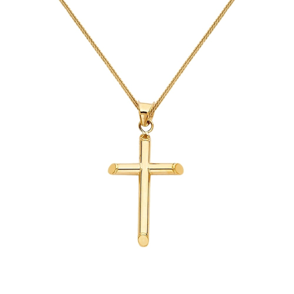 Beedwarm Colorful Spots Cross Zinc Alloy Pendant Necklace Unisex Religious Cross Jewelry Beedwarm Colorful Spots Cross Zinc Alloy Pendant Necklace Unisex Religious Cross Jewelry